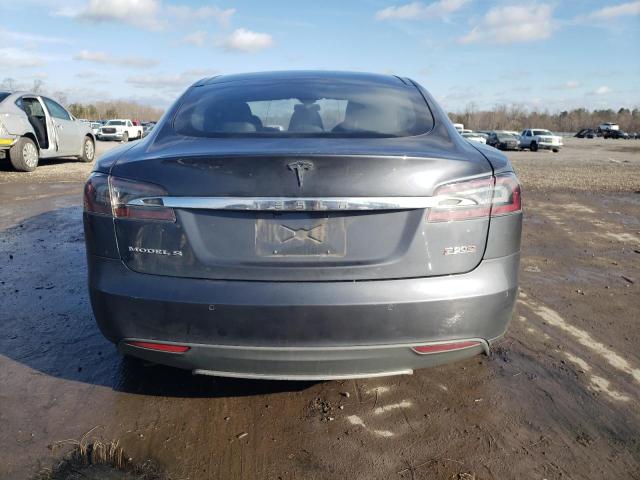 5YJSA1E45FF117459 - 2015 TESLA MODEL S GRAY photo 6