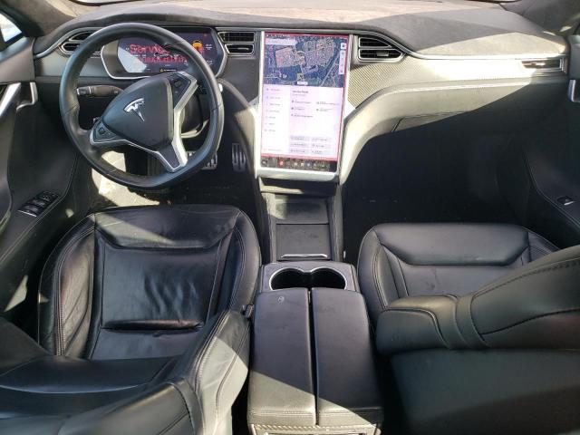 5YJSA1E45FF117459 - 2015 TESLA MODEL S GRAY photo 8