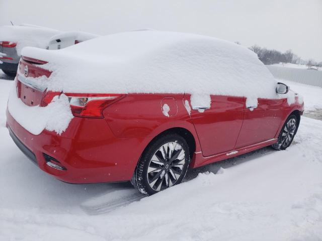 3N1AB7AP8KY353214 - 2019 NISSAN SENTRA S RED photo 3