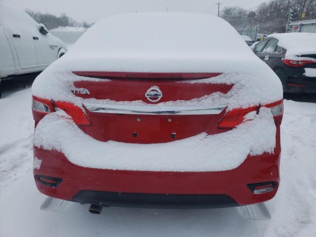 3N1AB7AP8KY353214 - 2019 NISSAN SENTRA S RED photo 6