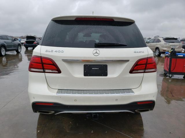 4JGDA5GB5GA675197 - 2016 MERCEDES-BENZ GLE 400 4MATIC WHITE photo 6