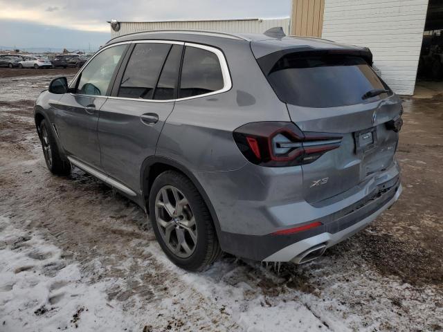 5UX53DP05P9R75253 - 2023 BMW X3 XDRIVE30I GRAY photo 2