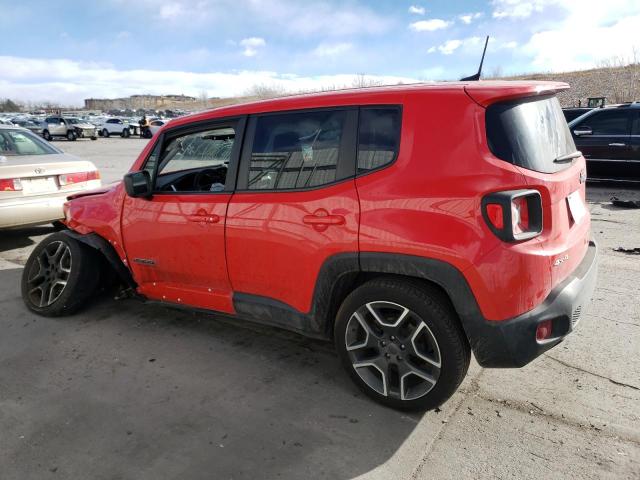 ZACNJDAB6MPM11555 - 2021 JEEP RENEGADE SPORT RED photo 2