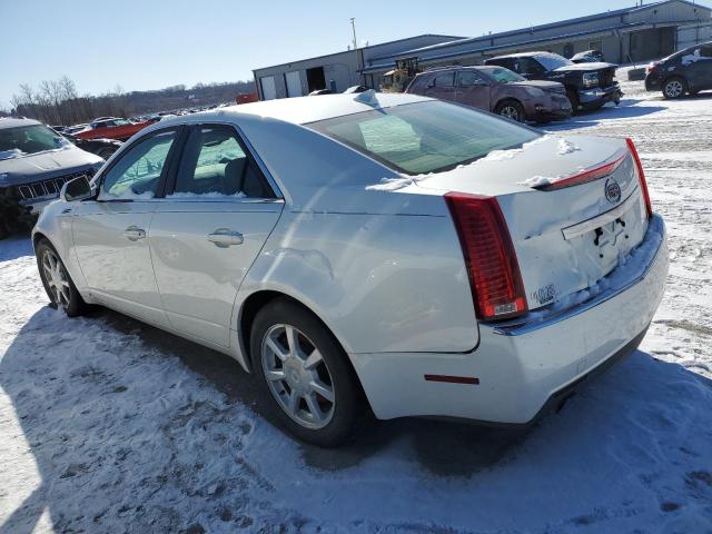 1G6DF577190100706 - 2009 CADILLAC CTS WHITE photo 2