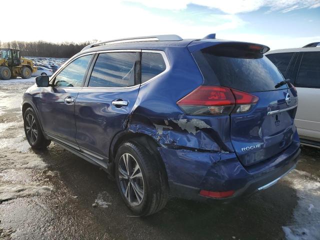 JN8AT2MT1JW455096 - 2018 NISSAN ROGUE S BLUE photo 2