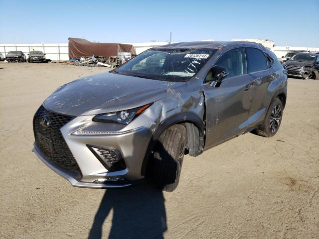 JTJBARBZ2J2157330 - 2018 LEXUS NX 300 BASE ვერცხლისფერი ფოტო 1