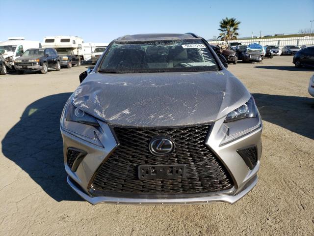 JTJBARBZ2J2157330 - 2018 LEXUS NX 300 BASE ვერცხლისფერი ფოტო 5