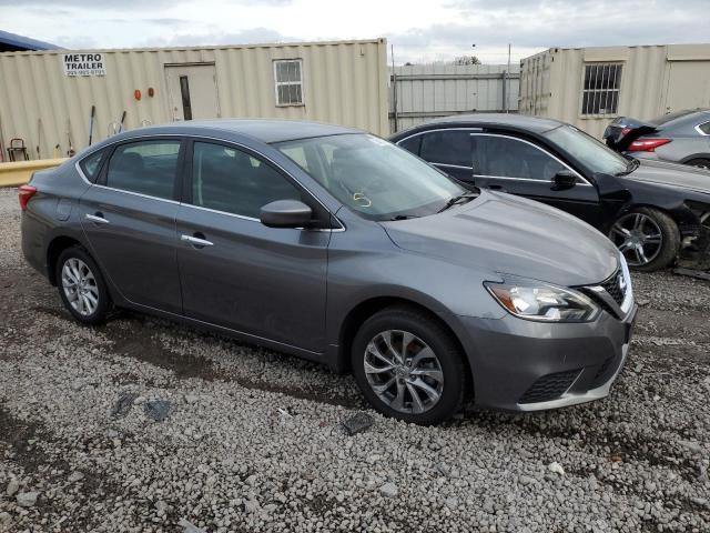 3N1AB7APXKY453508 - 2019 NISSAN SENTRA S GRAY photo 4