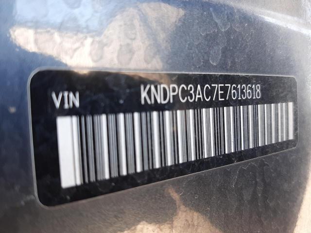 KNDPC3AC7E7613618 - 2014 KIA SPORTAGE EX BLUE photo 13