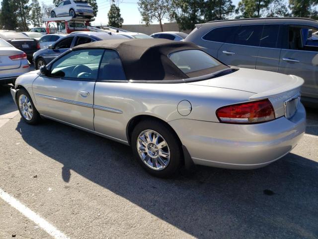 1C3EL65R84N145663 - 2004 CHRYSLER SEBRING LIMITED SILVER photo 2