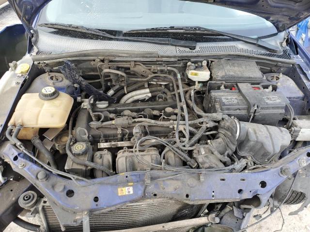 1FAFP31N76W154105 - 2006 FORD FOCUS ZX3 BLUE photo 11