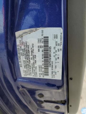 1FAFP31N76W154105 - 2006 FORD FOCUS ZX3 BLUE photo 12