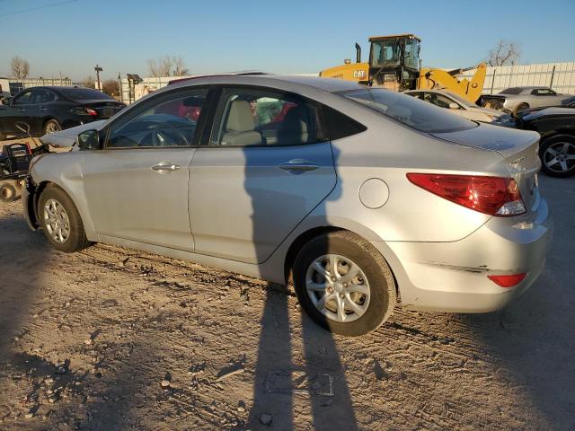 KMHCT4AE7DU305950 - 2013 HYUNDAI ACCENT GLS SILVER photo 2