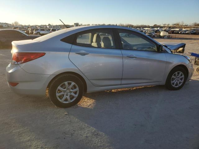 KMHCT4AE7DU305950 - 2013 HYUNDAI ACCENT GLS SILVER photo 3