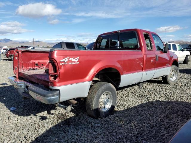 1FTSX31F01EB54267 - 2001 FORD F350 SRW SUPER DUTY BURGUNDY photo 3