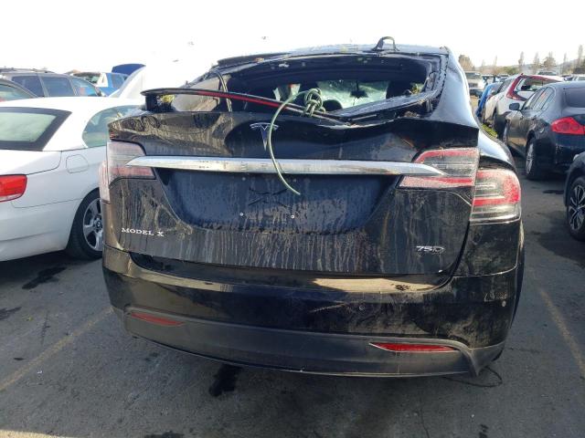 5YJXCDE27JF142677 - 2018 TESLA MODEL X BLACK photo 6