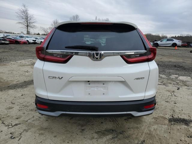 2HKRW2H53NH603651 - 2022 HONDA CR-V EX WHITE photo 6