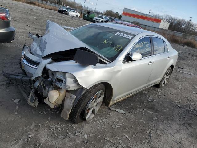 1G1ZC5E12BF179874 - 2011 CHEVROLET MALIBU 1LT SILVER photo 1