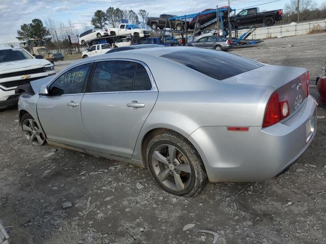 1G1ZC5E12BF179874 - 2011 CHEVROLET MALIBU 1LT SILVER photo 2