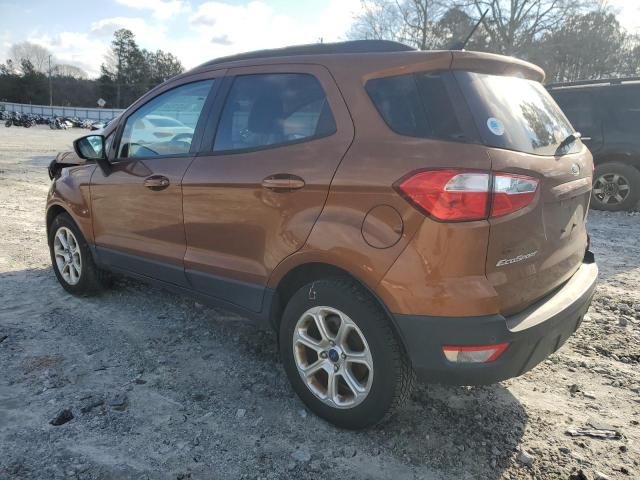 MAJ3P1TE8JC201348 - 2018 FORD ECOSPORT SE BROWN photo 2