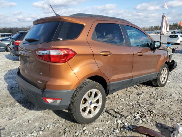 MAJ3P1TE8JC201348 - 2018 FORD ECOSPORT SE BROWN photo 3