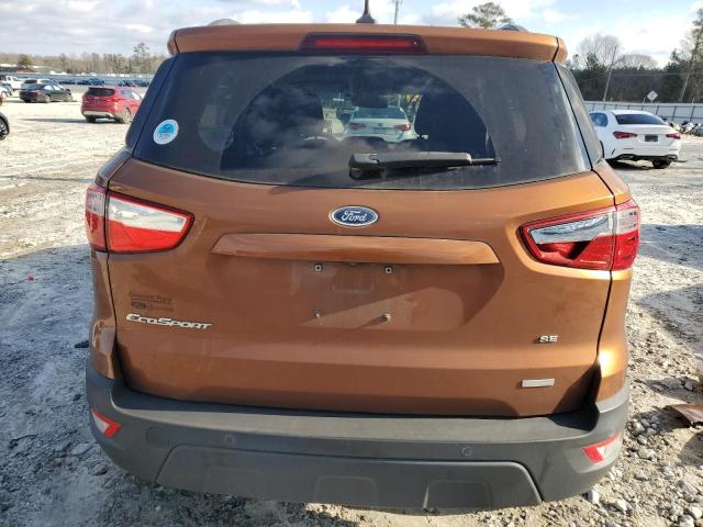 MAJ3P1TE8JC201348 - 2018 FORD ECOSPORT SE BROWN photo 6