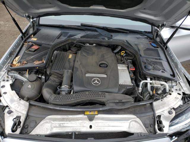 55SWF4KB5FU029596 - 2015 MERCEDES-BENZ C 300 4MATIC SILVER photo 11