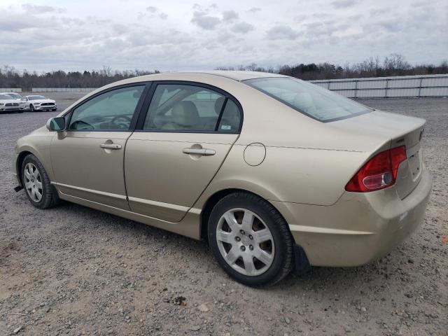 1HGFA16537L118151 - 2007 HONDA CIVIC LX GOLD photo 2