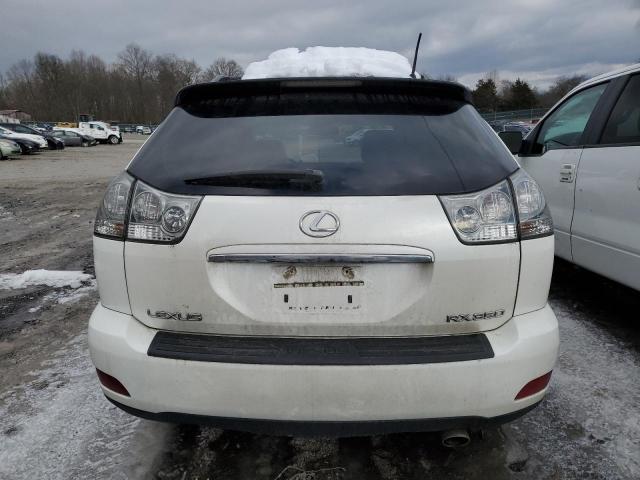 JTJGK31U970006141 - 2007 LEXUS RX 350 WHITE photo 6