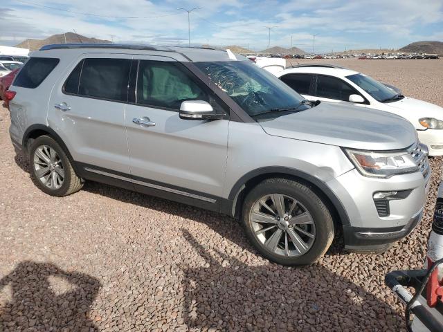 1FM5K7F82JGA21622 - 2018 FORD EXPLORER LIMITED SILVER photo 4