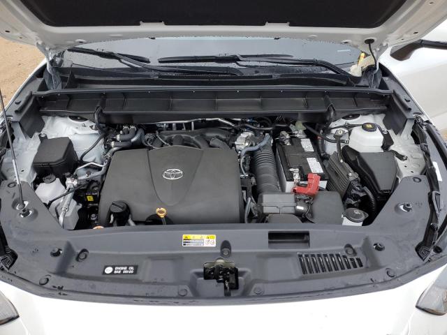 5TDGZRAH5NS556340 - 2022 TOYOTA HIGHLANDER XLE WHITE photo 12