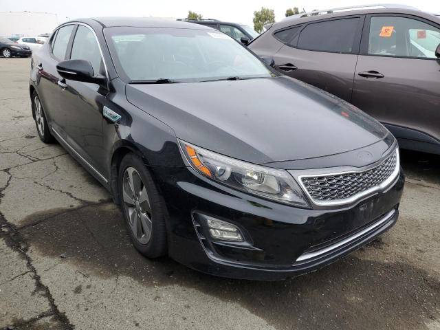 KNAGN4AD3F5085627 - 2015 KIA OPTIMA HYBRID BLACK photo 4