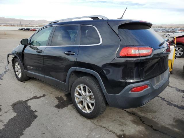 1C4PJLCB2EW264724 - 2014 JEEP CHEROKEE LATITUDE BLACK photo 2