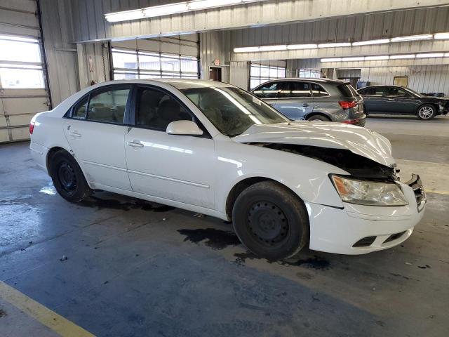 5NPET46C59H553121 - 2009 HYUNDAI SONATA GLS WHITE photo 4