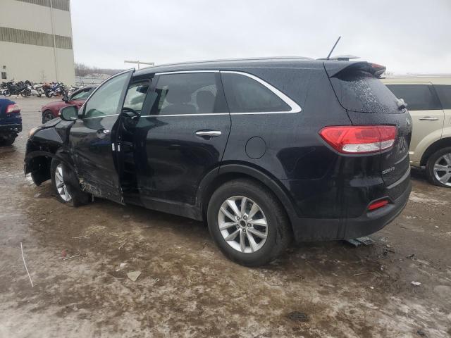 5XYPG4A53GG142472 - 2016 KIA SORENTO LX BLACK photo 2