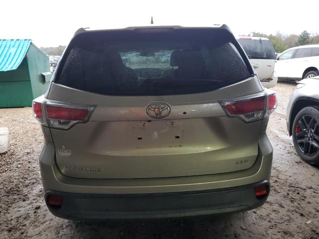 5TDKKRFH2FS042471 - 2015 TOYOTA HIGHLANDER XLE SILVER photo 6