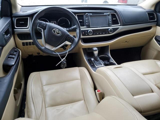 5TDKKRFH2FS042471 - 2015 TOYOTA HIGHLANDER XLE SILVER photo 8