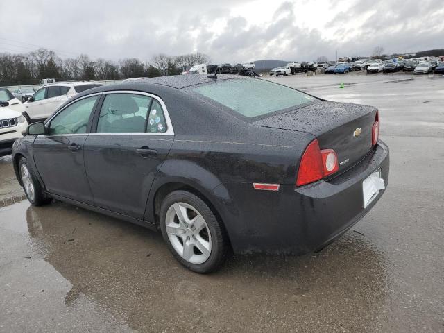 1G1ZG57B794254181 - 2009 CHEVROLET MALIBU LS BLACK photo 2