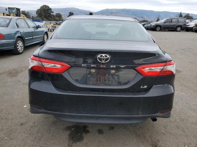 4T1B11HK8JU065864 - 2018 TOYOTA CAMRY L BLACK photo 6