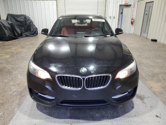 WBA1F5C56FV257289 - 2015 BMW 228 I BLACK photo 5