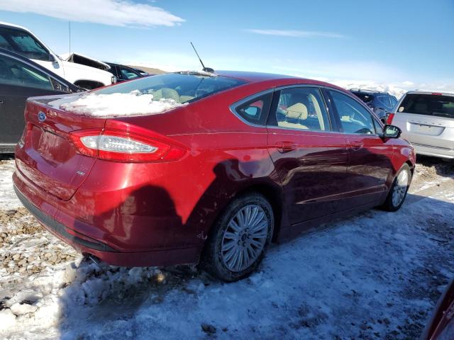 3FA6P0PU9ER122545 - 2014 FORD FUSION SE PHEV MAROON photo 3