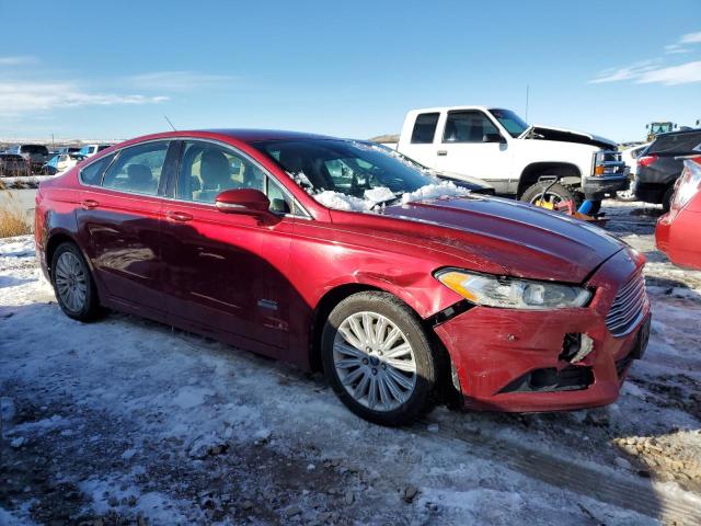 3FA6P0PU9ER122545 - 2014 FORD FUSION SE PHEV MAROON photo 4