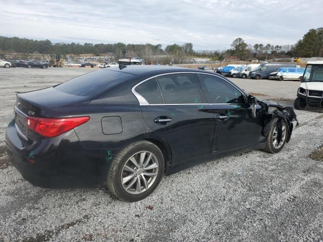 JN1BV7AP0FM337738 - 2015 INFINITI Q50 BASE BLACK photo 3