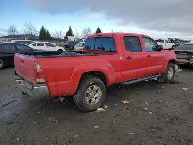 5TEMU52NX5Z079342 - 2005 TOYOTA TACOMA DOUBLE CAB LONG BED RED photo 3