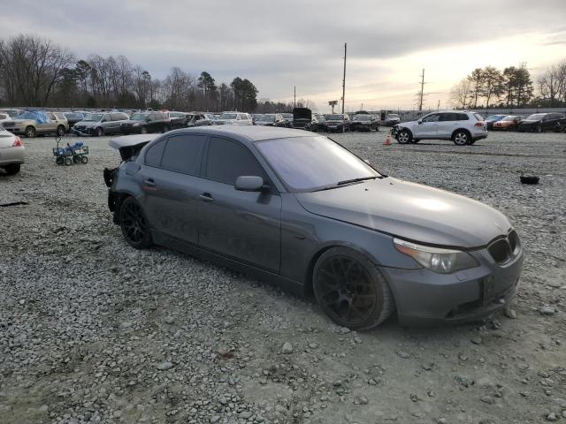 WBANB33525B089698 - 2005 BMW 545 I GRAY photo 4