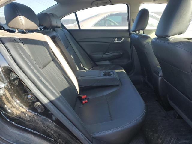 2HGFB2F92FH529834 - 2015 HONDA CIVIC EXL შავი ფოტო 10