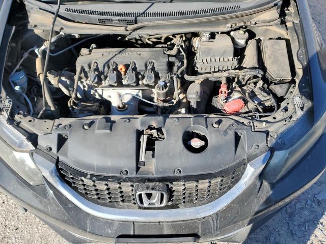 2HGFB2F92FH529834 - 2015 HONDA CIVIC EXL შავი ფოტო 11