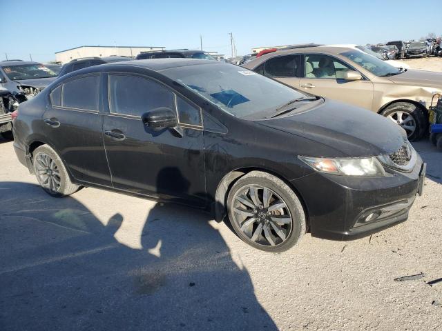 2HGFB2F92FH529834 - 2015 HONDA CIVIC EXL BLACK photo 4