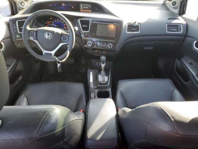 2HGFB2F92FH529834 - 2015 HONDA CIVIC EXL შავი ფოტო 8