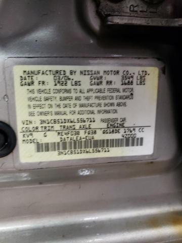 3N1CB51DX6L556711 - 2006 NISSAN SENTRA 1.8 TAN photo 12